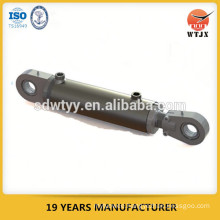 welded telescopic double acting hydraulic cylinder